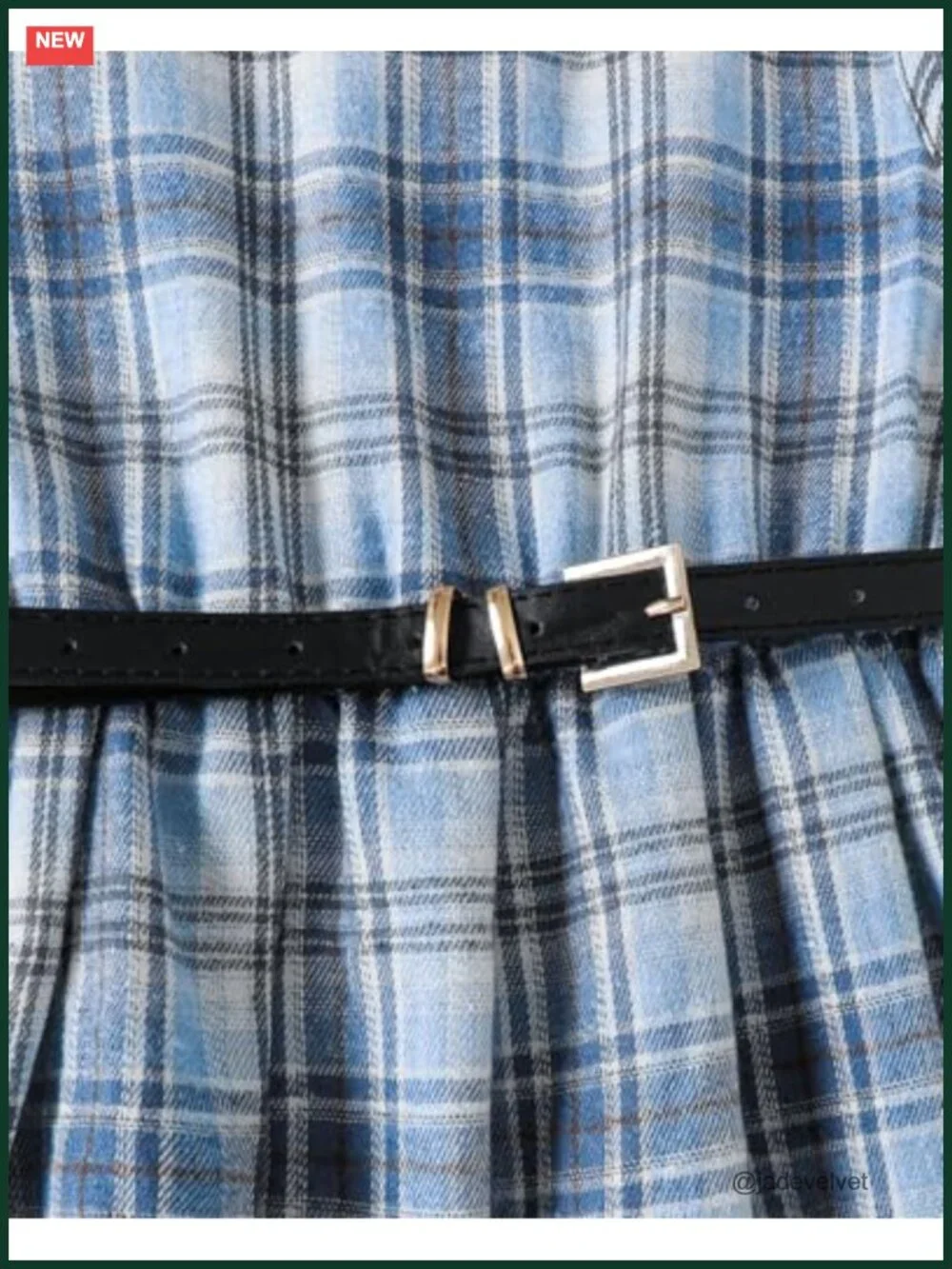 Girls Preppy Plaid Dress, Cardigan & Bow Set - 3-Piece